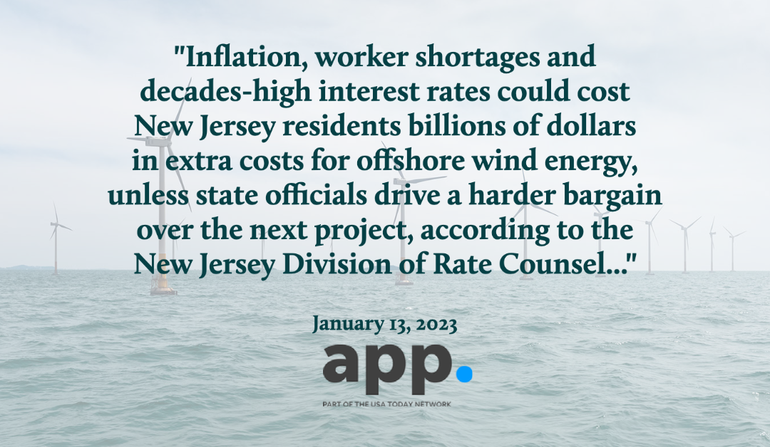 AENJ Email 1/16/23: Questions Continue to Mount over the Viability, Feasibility And Rising Costs Of Wind Energy